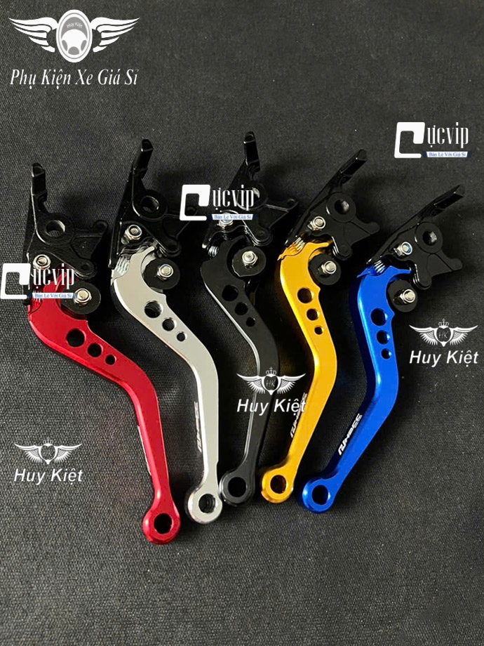 Tay Thắng Đĩa Nhôm CNC (Kiểu 6 Số) Wave Nhỏ, Future, Wave A , Wave Thái, Blade, A, S, RS, RSX, ZX, Sirius Xăng Cơ, Si 50cc, Ex2006 Một Càng MS6661