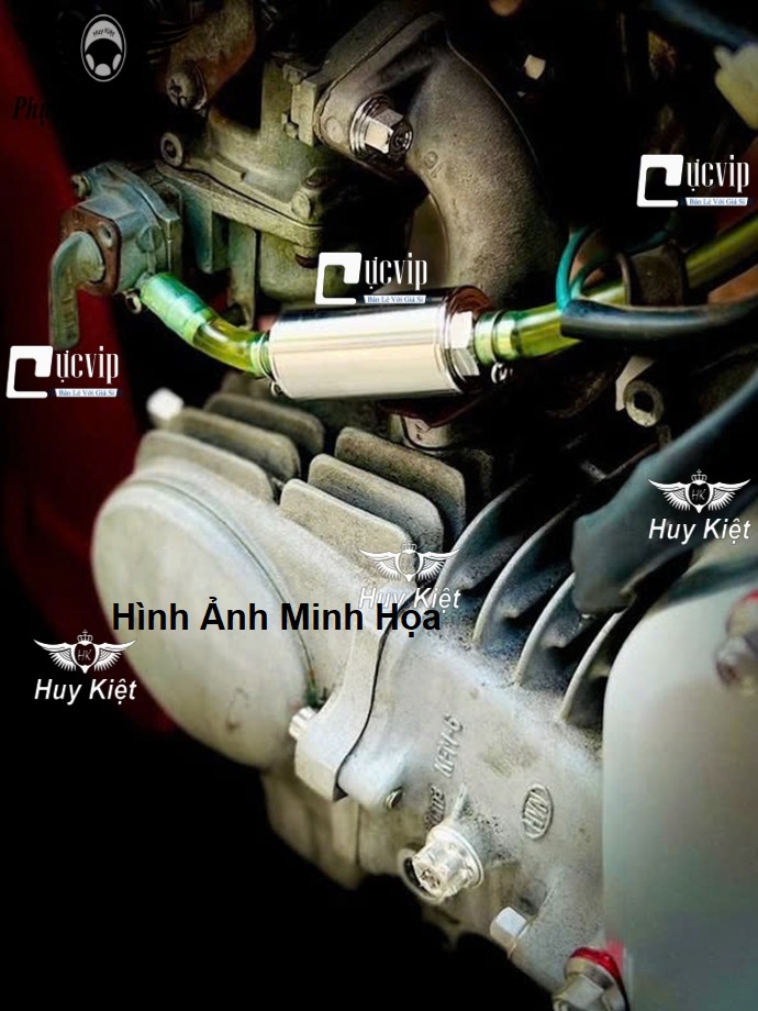 Lọc Xăng Inox 304 Gắn Wave, Dream, Cub, Future MS6666