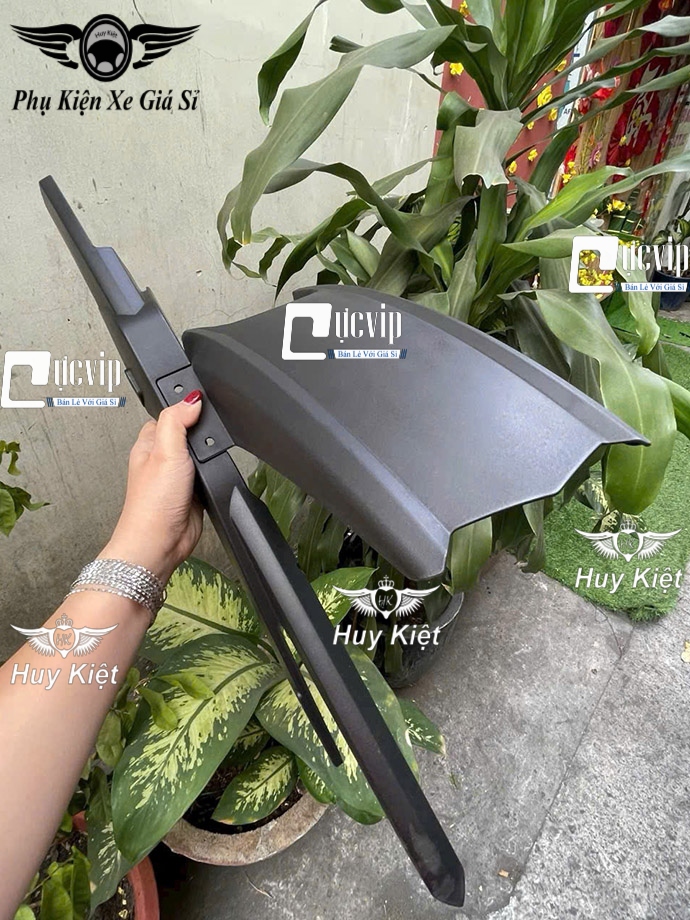 Dè Catte Chắn Bùn Exciter 150, Exciter 155 (2015 - 2025) Carbon, Đen Nhám MS6670