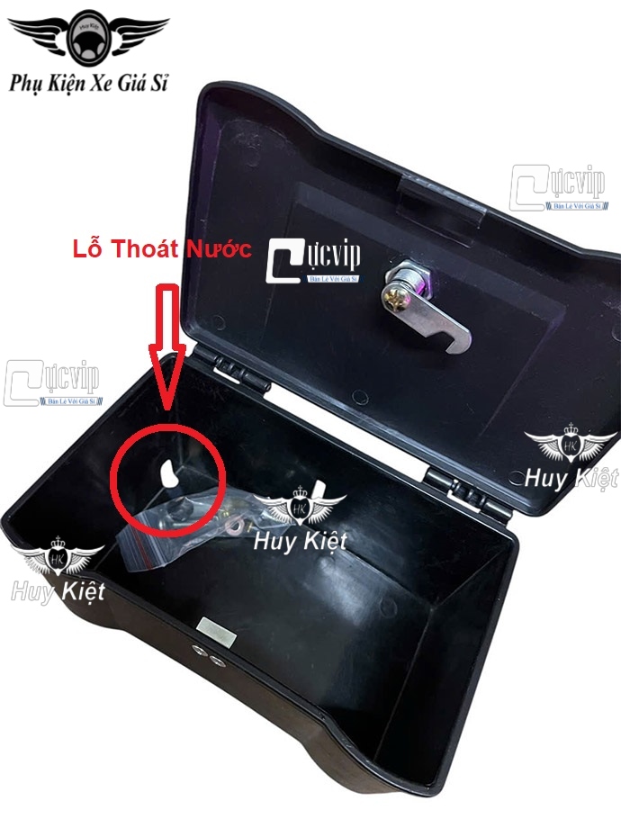 Thùng Giữa Đựng Điện Thoại (Cỡ Trung Có Khóa) Gắn Exciter 155 150 135, Winner V1 Winner X V2 V3, Sirius Xăng Cơ Fi, Wave A, S, RS, RSX, ZX, Blade, Thái MS6672