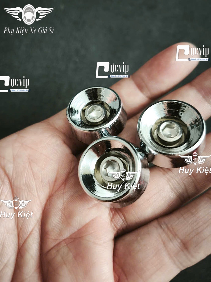 [Tặng Ốc Inox 304] Khâu Gắn Rổ (Nhôm Xi Niken) Sáng Bóng Gắn Dream, Future I II Neo X, Future Led, Wave Nhỏ A S RS RSX ZX Blade MS6676