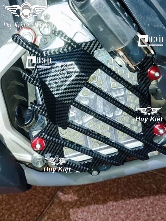 Che Két Nước [Nhựa GTR] + 3 Ốc + Long Đền Đỏ Vario 2015-2021, Vario 2022-2025 (125cc), AB 2016-2021, SH 2012-2019, SH Mode 2013-2019 MS6679