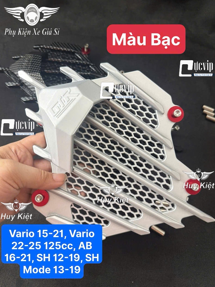 Che Két Nước [Nhựa GTR] + 3 Ốc + Long Đền Đỏ Vario, Airblade 2016 - 2025, SH 2012 - 2024 125cc 150cc, SH Mode 2013 - 2025, Lead 2022 - 2025, PCX 160 MS6681