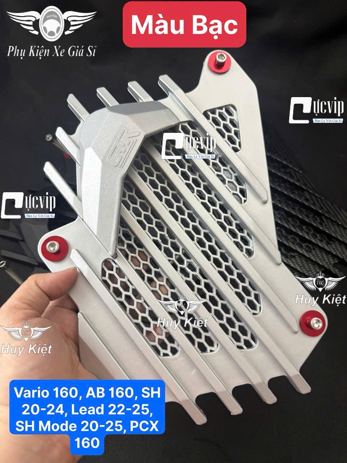 Che Két Nước [Nhựa GTR] + 3 Ốc + Long Đền Đỏ Vario, Airblade 2016 - 2025, SH 2012 - 2024 125cc 150cc, SH Mode 2013 - 2025, Lead 2022 - 2025, PCX 160 MS6681