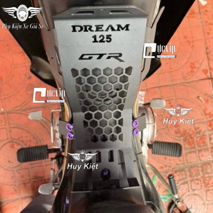 Baga Giữa Dream 125 Thái 2019 - 2025 GTR Sơn Tỉnh Điện Đen MS6684