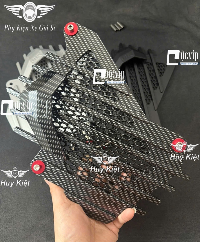 Che Két Nước [Nhựa GTR] + 3 Ốc + Long Đền Đỏ Vario 160, Airblade 160cc, AB 2023 - 2025, Lead 2022 - 2025, PCX 160, SH 2020 - 2024 125cc 150cc, SH Mode 2020 - 2025 MS6680