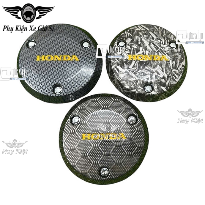 Ốp Chụp Nắp Nồi Carbon [Tặng Kèm Ốc] Gắn Dream, Wave Nhỏ, Future Cũ, Neo, X, II MS6692