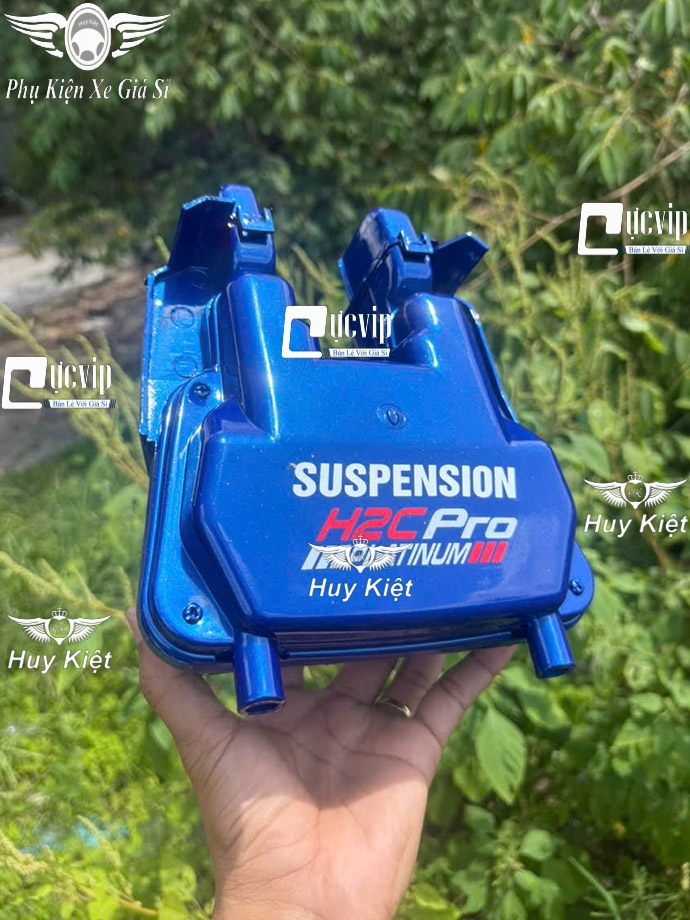 Pô E ( Bộ Bầu Lọc Khí ) Gắn Xe Dream, Wave Nhỏ Nhựa Sơn Màu Cực Chất MS6696