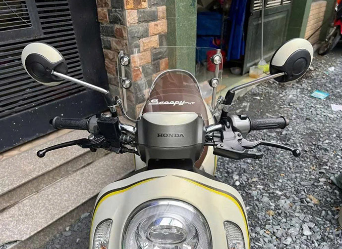 Kính Chắn Gió Cho Scoopy 2014 - 2025 MS6698