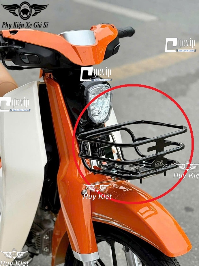 Rổ Xe Điện Type 2, 3 [Kiểu GTR] THAILAND Kèm Pat và Ốc Hàng Cao Cấp MS6707