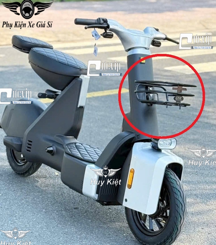 Rổ Xe Điện Type 2, 3 [Kiểu GTR] THAILAND Kèm Pat và Ốc Hàng Cao Cấp MS6707