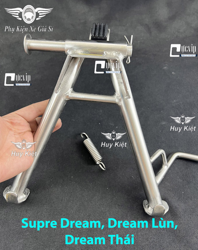 (Tặng Cốt + Lò Xo) Chân Chống Đứng [INOX 304] Vario AB Vision PCX SH Mode Lead Wave Dream Future Sirius Jupiter Ex Win Sonic Raider Satria Scoopy MS9999