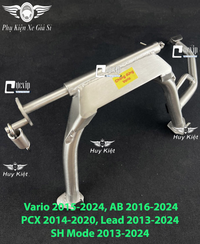 (Tặng Cốt + Lò Xo) Chân Chống Đứng [INOX 304] Vario AB Vision PCX SH Mode Lead Wave Dream Future Sirius Jupiter Ex Win Sonic Raider Satria Scoopy MS9999
