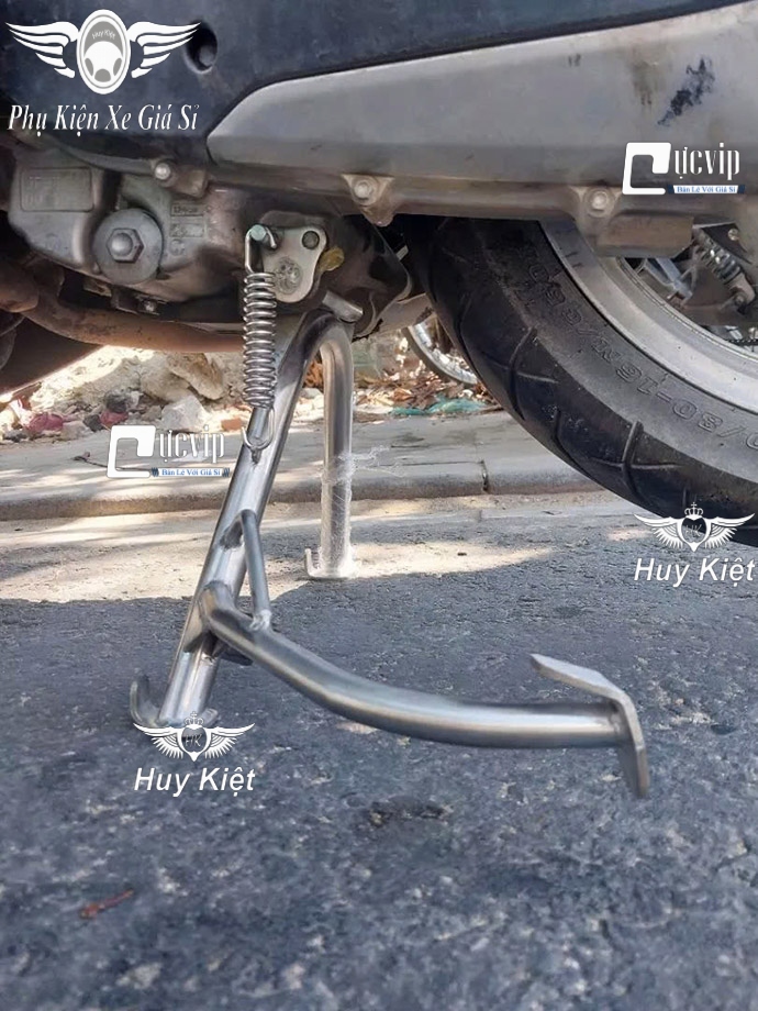 (Tặng Cốt + Lò Xo) Chân Chống Đứng [INOX 304] Vario AB Vision PCX SH Mode Lead Wave Dream Future Sirius Jupiter Ex Win Sonic Raider Satria Scoopy MS9999