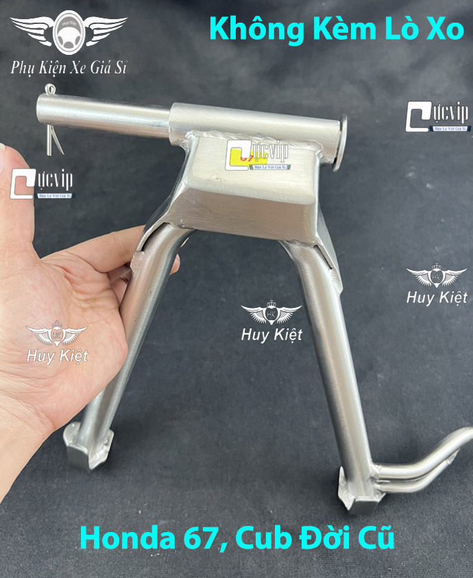 (Tặng Kèm Cốt) Chân Chống Đứng [INOX 304] SH VN 2012 - 2024, SH 350i, Mio M3 125cc, Janus, Honda 67, Cub Đời Cũ MS9999