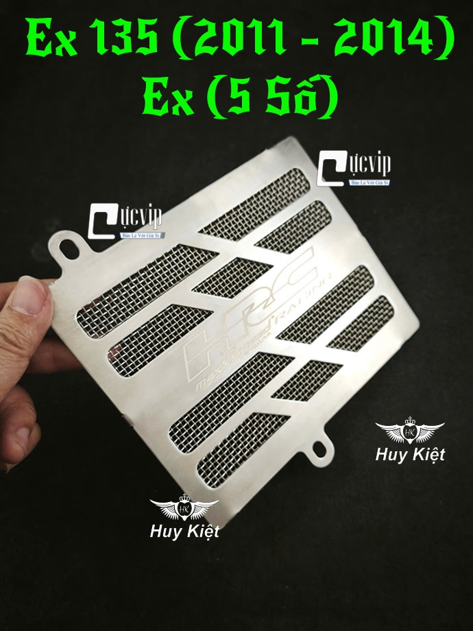 Che Két Nước INOX 304 Lưới Gắn Exciter 135 [2011 - 2014], Exciter (5 Số) MS6728