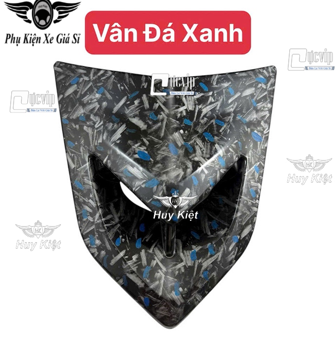 Ốp Mặt Nạ Chỉ Mũi CARBON FIBER Vân Đá, Tổ Ong Gắn Exciter 135 LC V5, V6, V7 (2011 - 2014) MS6740