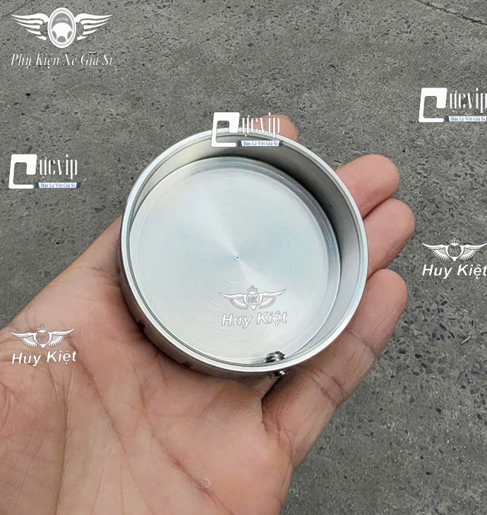 Ốp Nắp Bình Xăng Salaya [Thái][Ngôi Sao](INOX 304 Nguyên Khối) Gắn Xe Honda, Yamaha, Suzuki CÓ NẮP XĂNG PHẲNG MS6742