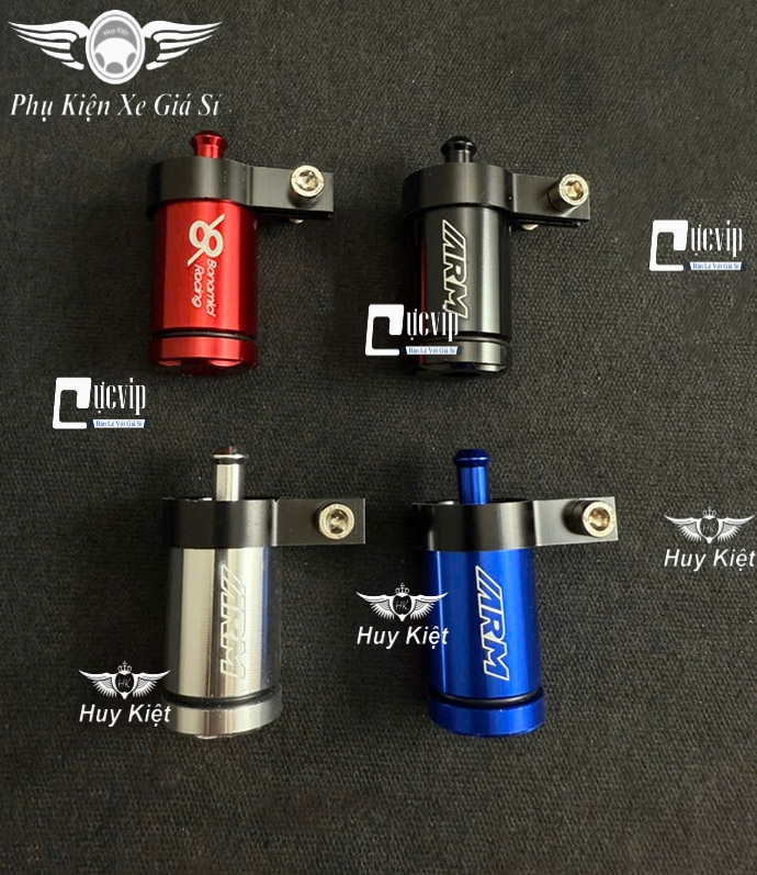 Bình Dầu K6 [Nhôm CNC] Gắn Thắng Trước Sau Xe Winner, Winner X, Exciter, Vario, AB, Sonic, R15, Satria, Raider, Lead, SH MS6746