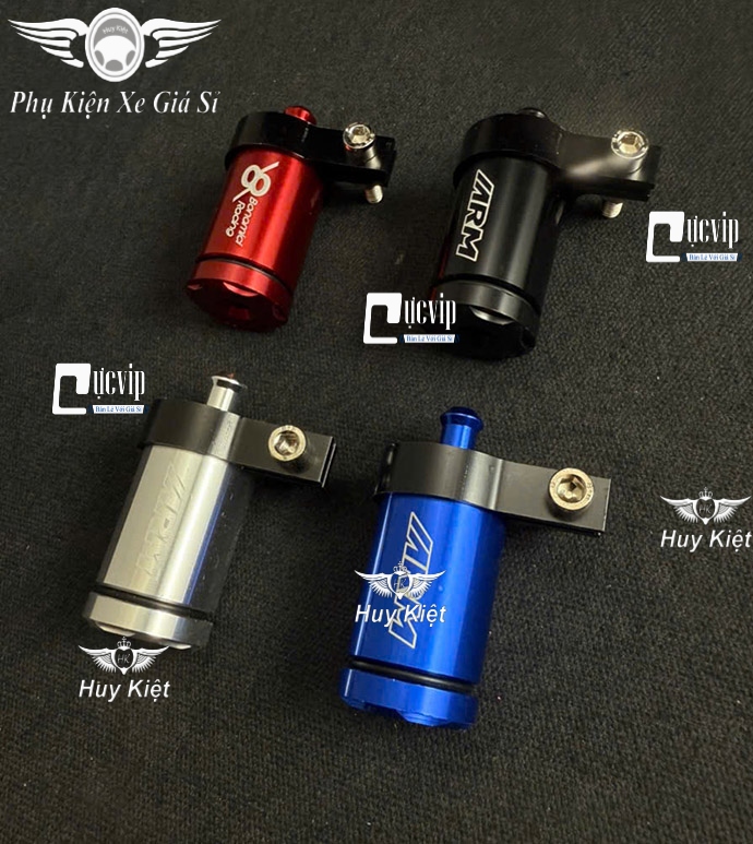 Bình Dầu K6 [Nhôm CNC] Gắn Thắng Trước Sau Xe Winner, Winner X, Exciter, Vario, AB, Sonic, R15, Satria, Raider, Lead, SH MS6746