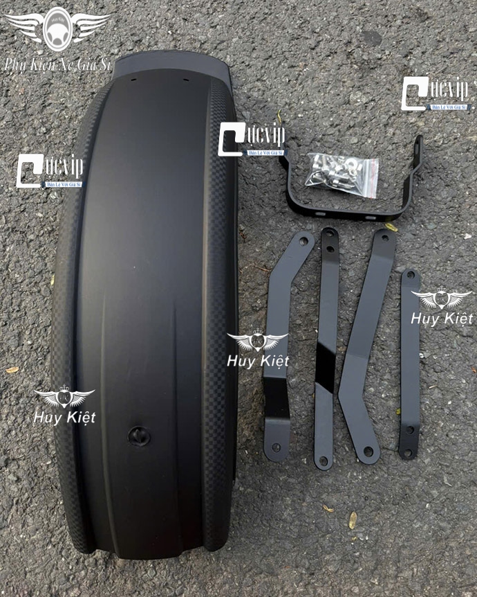 Bộ Dè Chắn Bùn Xe Điện Quantum S1, S2, S3 [Kèm Pát Sắt, Ốc, Lông Đền] MS6748