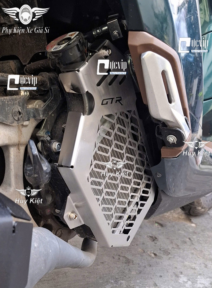 [INOX 304 GTR] Che Két Nước GTR Vario 160, Airblade 160cc, AB 2023 - 2025, Lead 2022 - 2025, PCX 160, ADV160, Stylo160, SH 2020 - 2024 125cc 150cc, SH Mode 2020 - 2025 MS6755