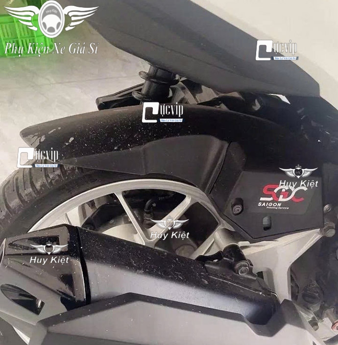 Bộ Dè Chắn Bùn 3 Món Vario 2015 - 2021, Vario 2022 - 2025 125cc, AirBlade 2016 - 2021 [Mẫu Trơn] MS6759