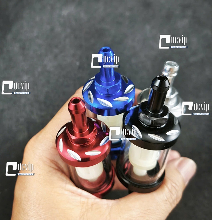 Lọc Xăng Thủy Tinh Trong Suốt [Size Lớn] Gắn Wave Dream Sirius Jupiter Future Cub MS6760