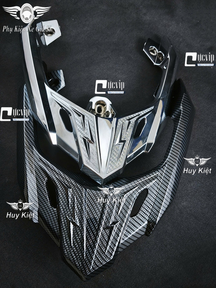 Ốp Cảng Sau Carbon, Xi Mạ Crom Airblade AB 160cc, Airblade 2020 - 2025 125cc 150cc 160cc MS6770 Ốp Cảng Sau Carbon, Xi Mạ Crom Airblade AB 160cc, Airblade 2020 - 2025 125cc 150cc 160cc MS6770