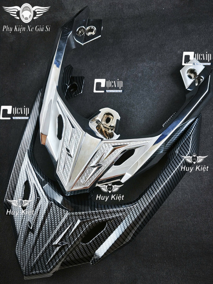Ốp Cảng Sau Carbon, Xi Mạ Crom Airblade AB 160cc, Airblade 2020 - 2025 125cc 150cc 160cc MS6770 Ốp Cảng Sau Carbon, Xi Mạ Crom Airblade AB 160cc, Airblade 2020 - 2025 125cc 150cc 160cc MS6770