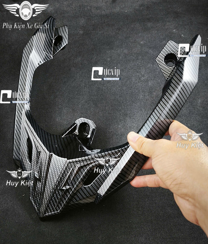 Ốp Cảng Sau Carbon, Xi Mạ Crom Airblade AB 160cc, Airblade 2020 - 2025 125cc 150cc 160cc MS6770 Ốp Cảng Sau Carbon, Xi Mạ Crom Airblade AB 160cc, Airblade 2020 - 2025 125cc 150cc 160cc MS6770