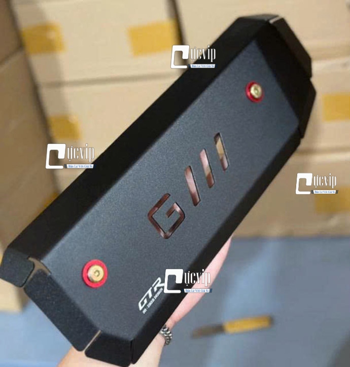 Ốp Che Pô Nhôm CNC GTR Gắn Stylo 160, Giorno 125 2024 - 2025 MS6771 Ốp Che Pô Nhôm CNC GTR Gắn Stylo 160, Giorno 125 2024 - 2025 MS6771