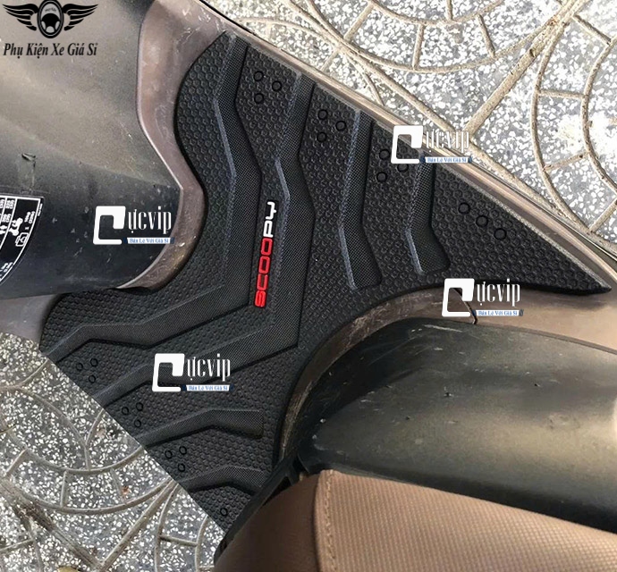 Thảm Lót Chân Trước Scoopy 110 (2014 - 2025) Cao Su Dày MS6774