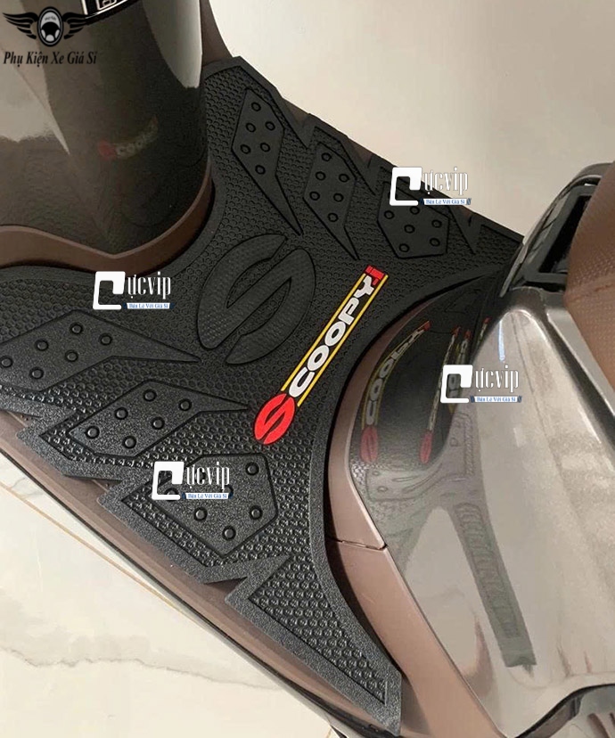 Thảm Lót Chân Trước Scoopy 110 (2014 - 2025) Cao Su Dày MS6774