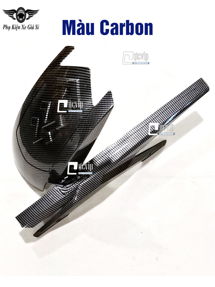 [Loại Ngắn] Dè Catte Chắn Bùn Dè Winner X V5, Winner V1 V2 V3 V4 V5 Carbon, Đen Nhám MS6796