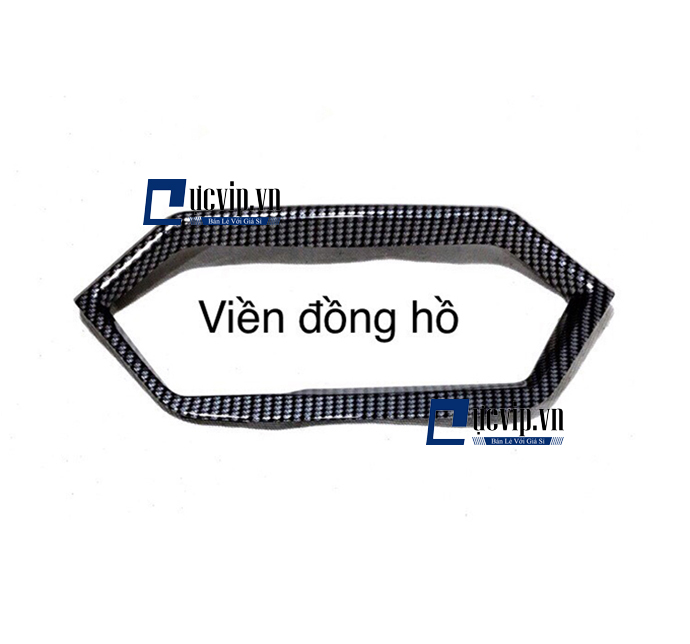 Ốp Viền Đồng Hồ Carbon Gắn Cho Xe Winner X MS1809