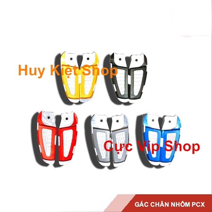 Gác Chân Sau Nhôm CNC Dành Cho PCX 2018 - 2019 Cao Cấp MS1937