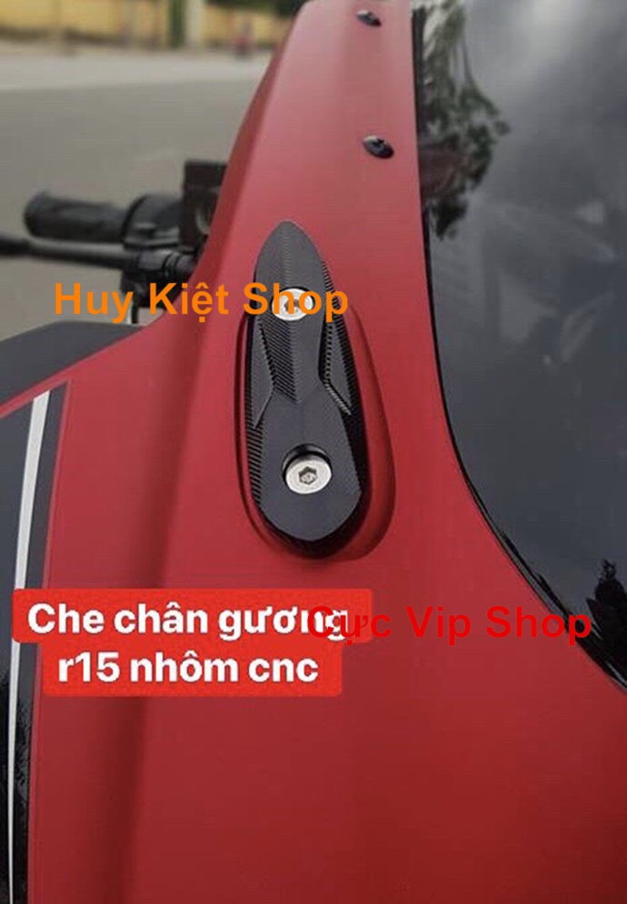 Che Chân Gương R15 V3 V2 Nhôm CNC MS1945