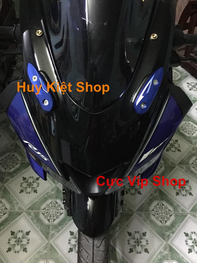 Che Chân Gương R15 V3 V2 Nhôm CNC MS1945