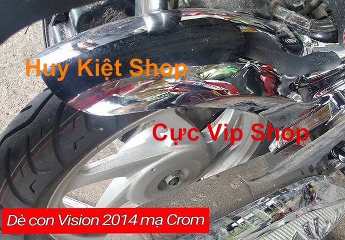 Dè Con Chắn Bùn Bánh Sau Vision 2014 - 2019 Xi Inox MS1984