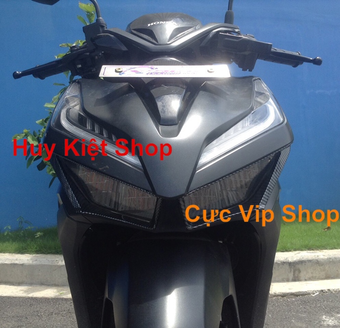 Ốp Viền Đèn Trước Vario 2018 - 2019 K2 Xi Inox MS2051