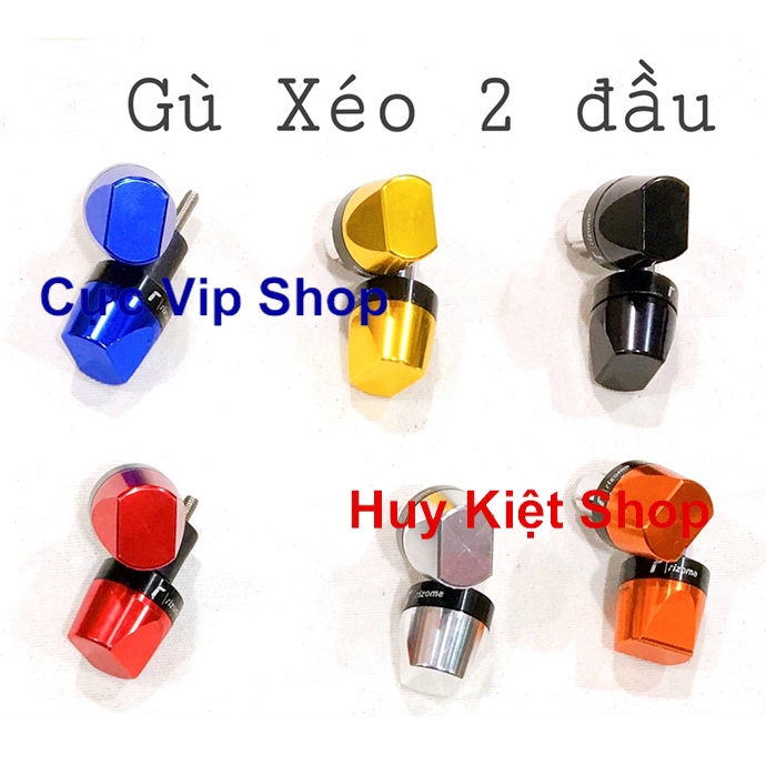 Gù Tay Lái Xéo 2 Đầu Nhôm CNC MS2082