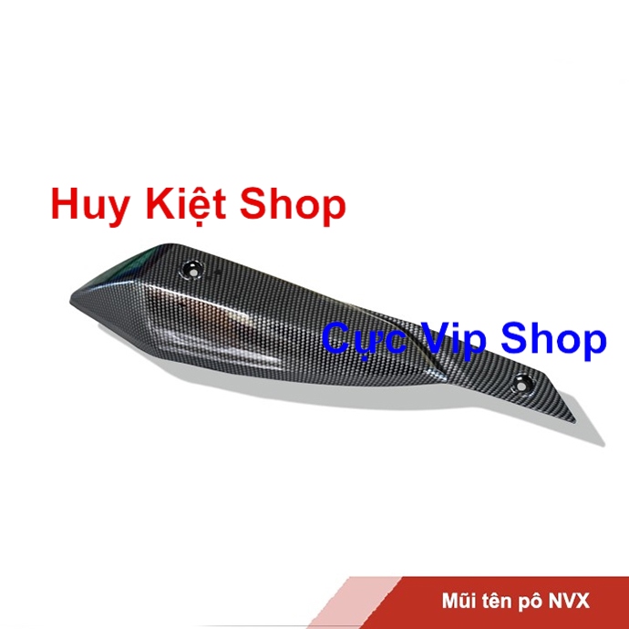 Mũi Tên Ốp Pô Cho Xe NVX Carbon MS2191