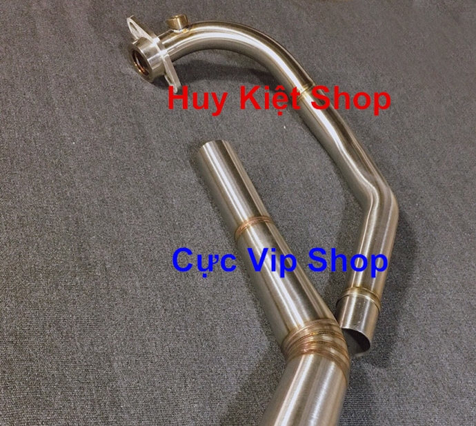 Cổ Pô Zin Raider Fi - Satria Gắn Lon Pô Độ Inox 304 MS2218 Cổ Pô Zin Raider Fi - Satria Gắn Lon Pô Độ Inox 304 MS2218