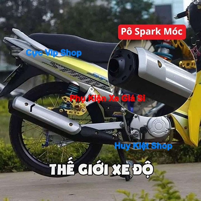 Che Pô Sirius Spark Sơn Bạc Cao Cấp MS2358