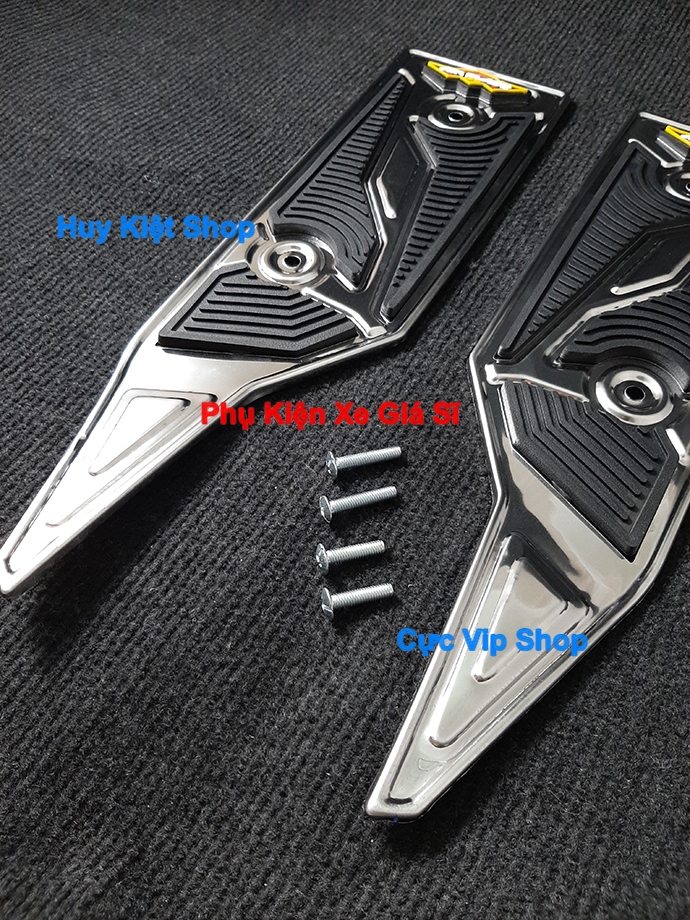 Gác Chân Trước AirBlade 2016 - 2019 INOX (Tặng Kèm Ốc) MS2443
