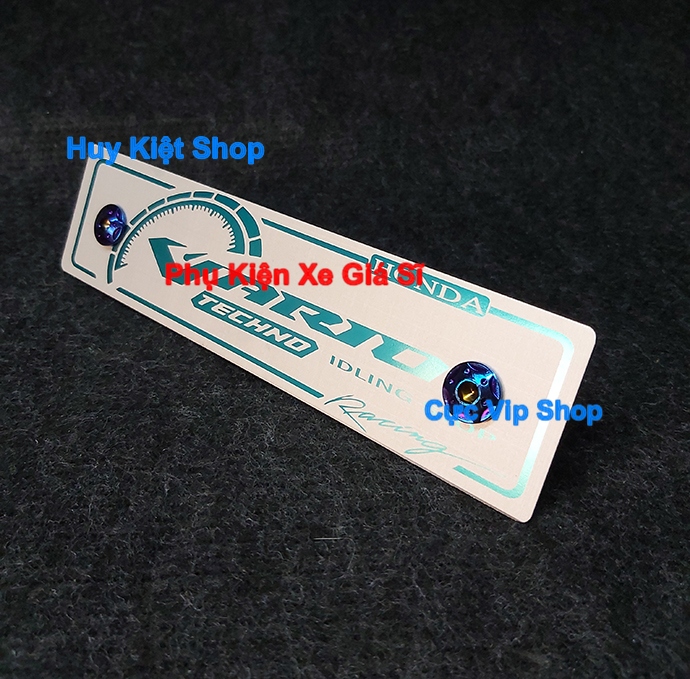 Bảng Tên Vario Nhôm Màu (Tặng Kèm 2 Ốc Xi Titan) MS2467