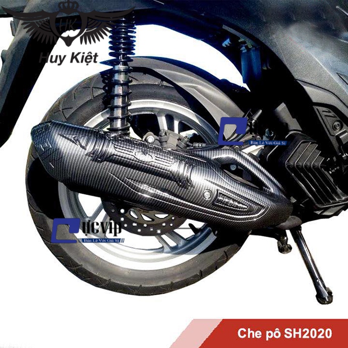 Ốp Che Pô SH 2020 Carbon MS2554