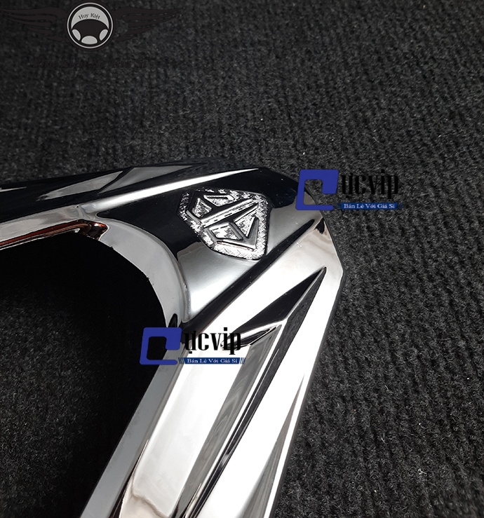 Ốp Chữ U Mặt Nạ AirBlade 2016 - 2019 Mạ Crom MS2572