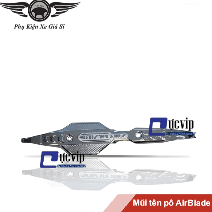 Mũi Tên Pô AirBlade 2016 - 2019 Xi Mạ Crom MS2573